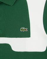 Vintage Lacoste Heritage Patch Embroidered Classic Pique Regular Fit Short Sleeve Polo Shirt - M