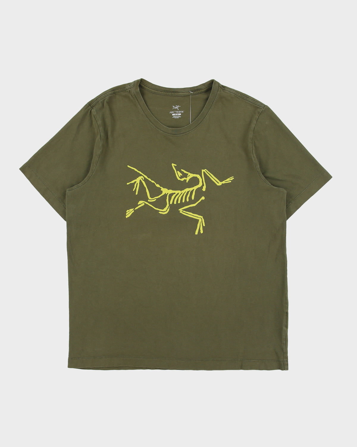 Arc'teryx Khaki Archaeoptrex SS Heavyweight Crewneck T-Shirt - M