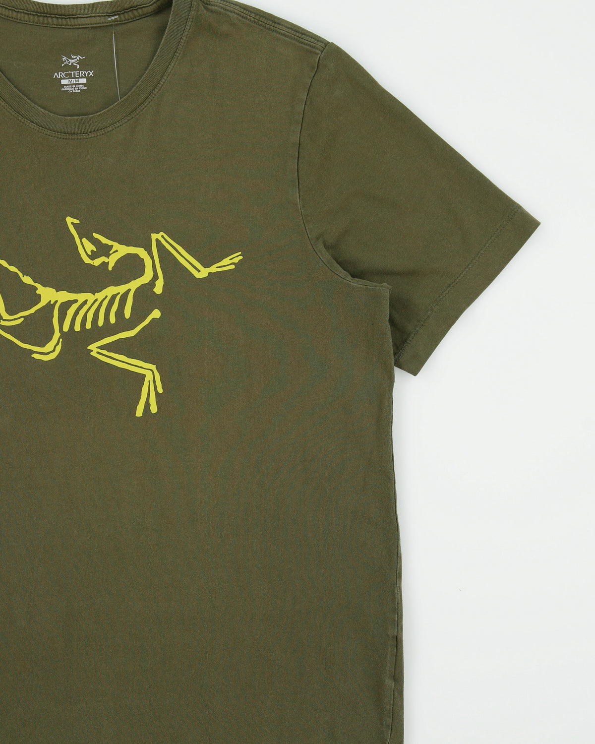 Arc'teryx Khaki Archaeoptrex SS Heavyweight Crewneck T-Shirt - M