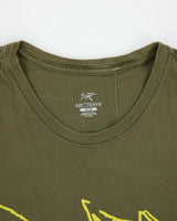 Arc'teryx Khaki Archaeoptrex SS Heavyweight Crewneck T-Shirt - M
