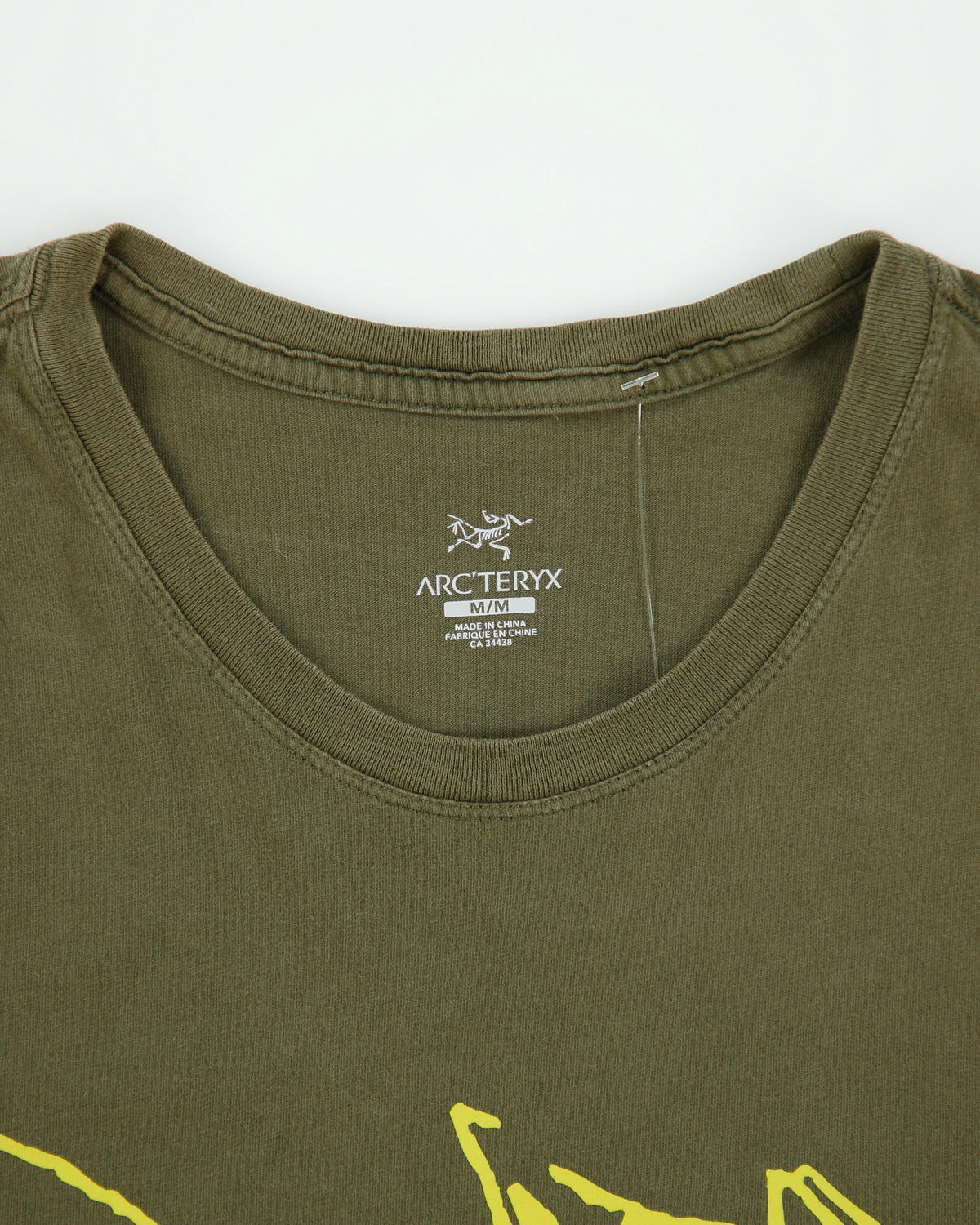 Arc'teryx Khaki Archaeoptrex SS Heavyweight Crewneck T-Shirt - M