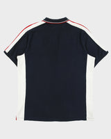 Vintage Polo Ralph Lauren Big Pony Striped Classic Fit Short Sleeve Polo Shirt - L