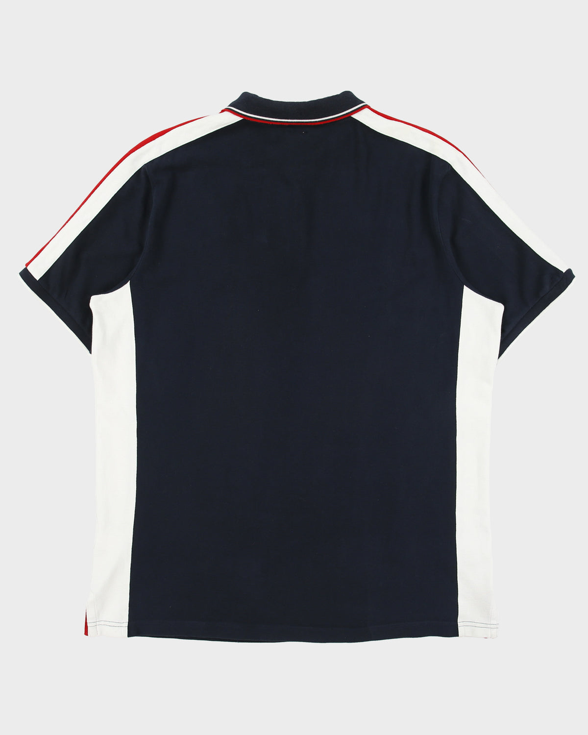 Vintage Polo Ralph Lauren Big Pony Striped Classic Fit Short Sleeve Polo Shirt - L