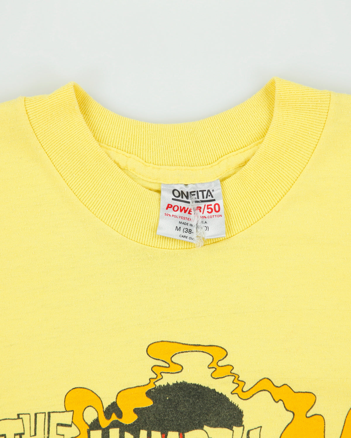 Vintage 1990 'The Humpty Dance' By Digital Underground Heavyweight Oneita Power 50 Single Stitch Made In USA Crewneck T-Shirt - M