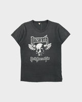 Vintage 1981 Nazareth North American Tour Single Stitch Made In USA Crewneck Ringer T-Shirt - S