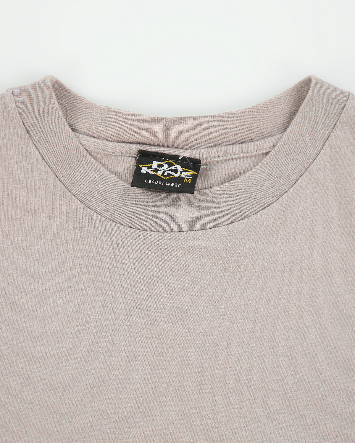 Vintage 1990s Dakine Khaki Heavyweight Made In USA Crewneck T-Shirt - M