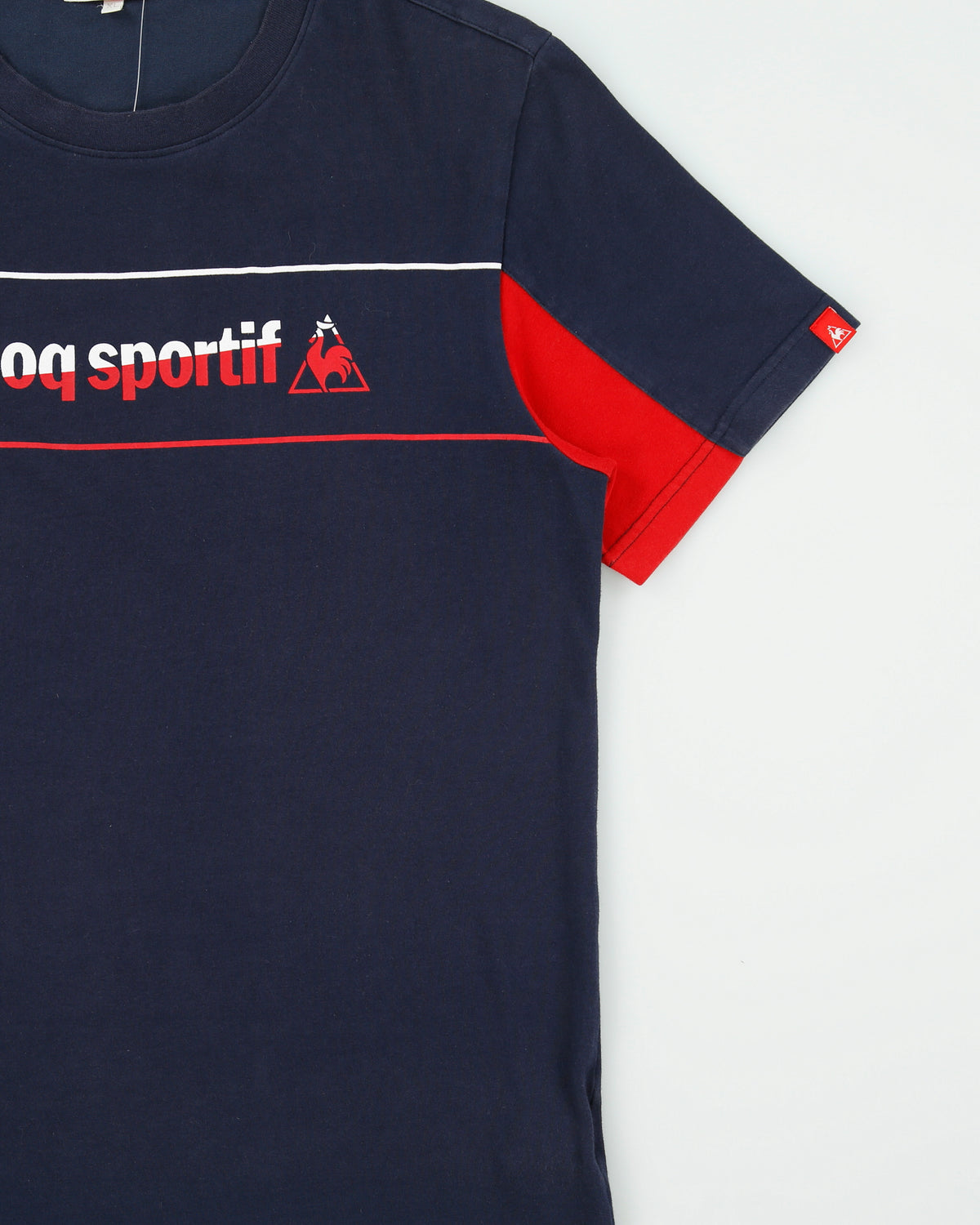 Vintage Y2K 00s Le Coq Sportif Classic Logo Crewneck T-Shirt - XL