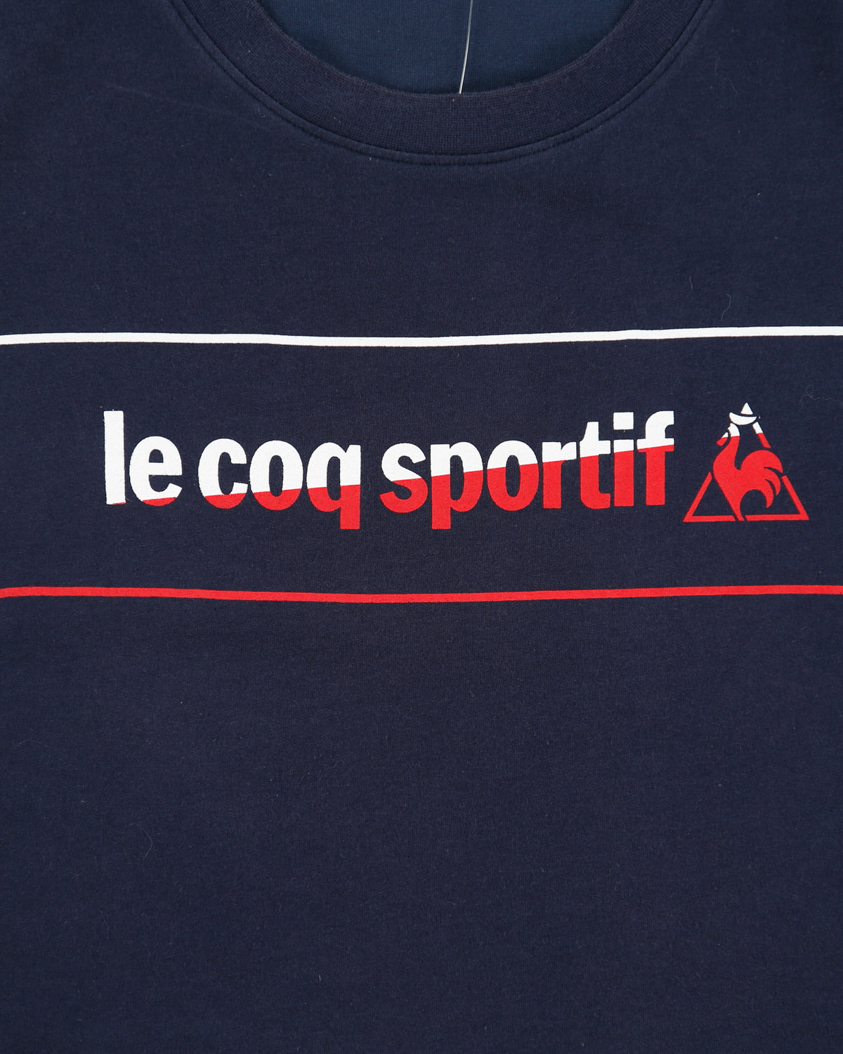Vintage Y2K 00s Le Coq Sportif Classic Logo Crewneck T-Shirt - XL
