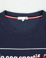 Vintage Y2K 00s Le Coq Sportif Classic Logo Crewneck T-Shirt - XL