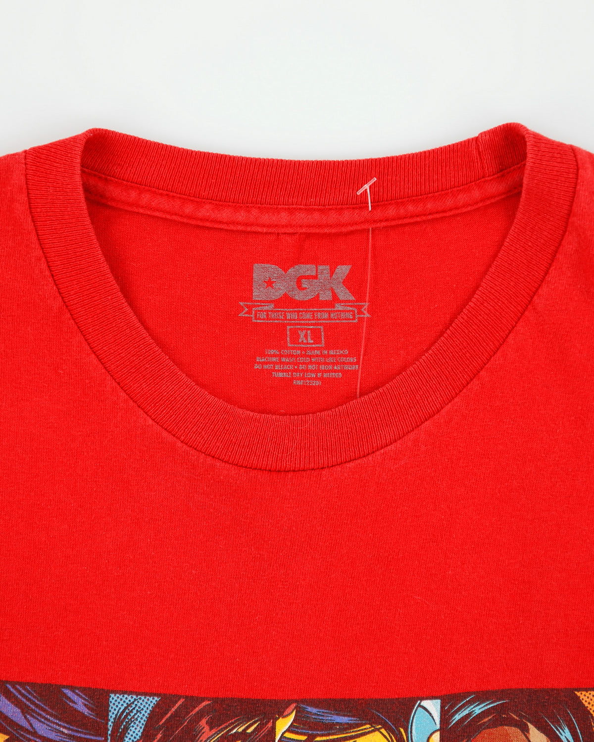 Vintage Y2K 00s DGK All Day Heavyweight Comic Strip Crewneck Skater T-Shirt - XL
