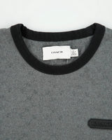 Coach Signature C Monogram Heavyweight Boxy Crewneck Logo T-Shirt - M