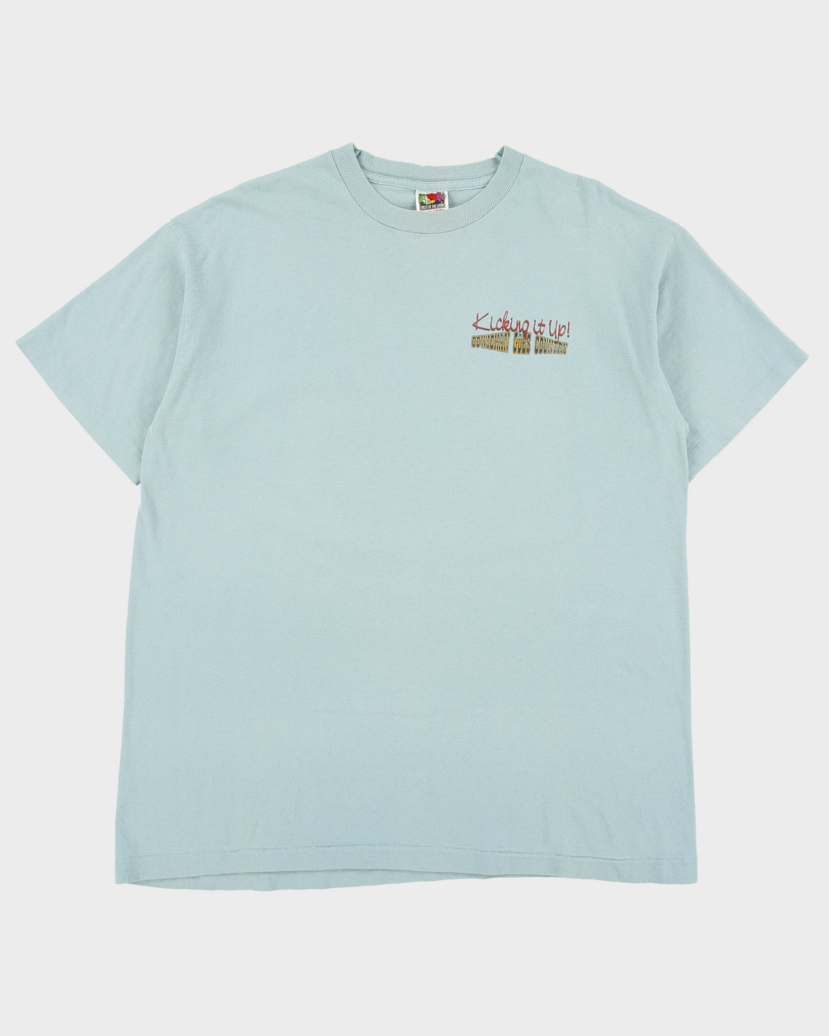 Vintage 1998 Cowichan Goes Country Heavyweight Single Stitch Made In America Crewneck T-Shirt - XL