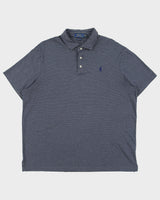 Vintage Polo Ralph Lauren Striped Classic Fit Short Sleeve Polo Shirt - XL