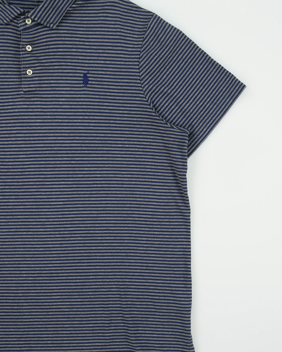 Vintage Polo Ralph Lauren Striped Classic Fit Short Sleeve Polo Shirt - XL