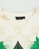 Vintage Y2K 00s Christian Audigier Tribal Made In USA AOP Layered Long Sleeve Crewneck T-Shirt - XL