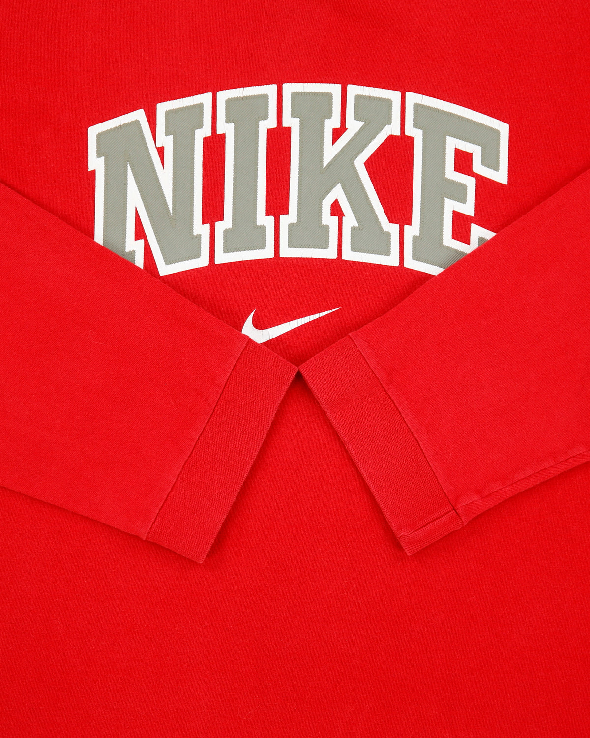Vintage Y2K 00s Nike Heavyweight Spellout Silver Tag Crewneck T-Shirt - XL