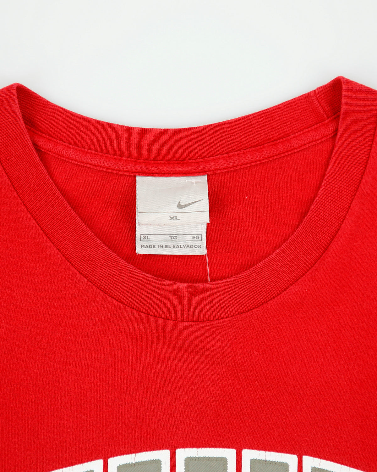 Vintage Y2K 00s Nike Heavyweight Spellout Silver Tag Crewneck T-Shirt - XL