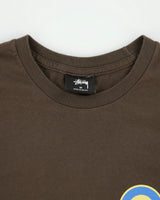 Stussy Underground Disk Logo Heavyweight Crewneck T-Shirt - M