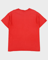 Vintage Y2K 00s DVS Heavyweight Striped Logo Made In Canada Crewneck T-Shirt - L