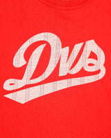 Vintage Y2K 00s DVS Heavyweight Striped Logo Made In Canada Crewneck T-Shirt - L