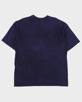 Vintage 1990s Vancouver Island Heavyweight Acid Wash Made In Canada Single Stitch Crewneck T-Shirt - XL