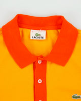 Vintage Y2K 00s Lacoste Two-Tone Classic Pique Short Sleeve Polo Shirt - M