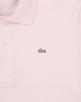 Vintage Y2K 00s Lacoste Baby Pink Limited Edition Silver Croc Short Sleeve Polo Shirt - XL