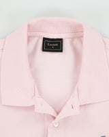 Vintage Y2K 00s Lacoste Baby Pink Limited Edition Silver Croc Short Sleeve Polo Shirt - XL