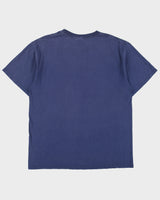 Vintage Y2K 00s Nike Heavyweight Graphite Logo Made In Canada Crewneck T-Shirt - L