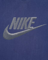 Vintage Y2K 00s Nike Heavyweight Graphite Logo Made In Canada Crewneck T-Shirt - L