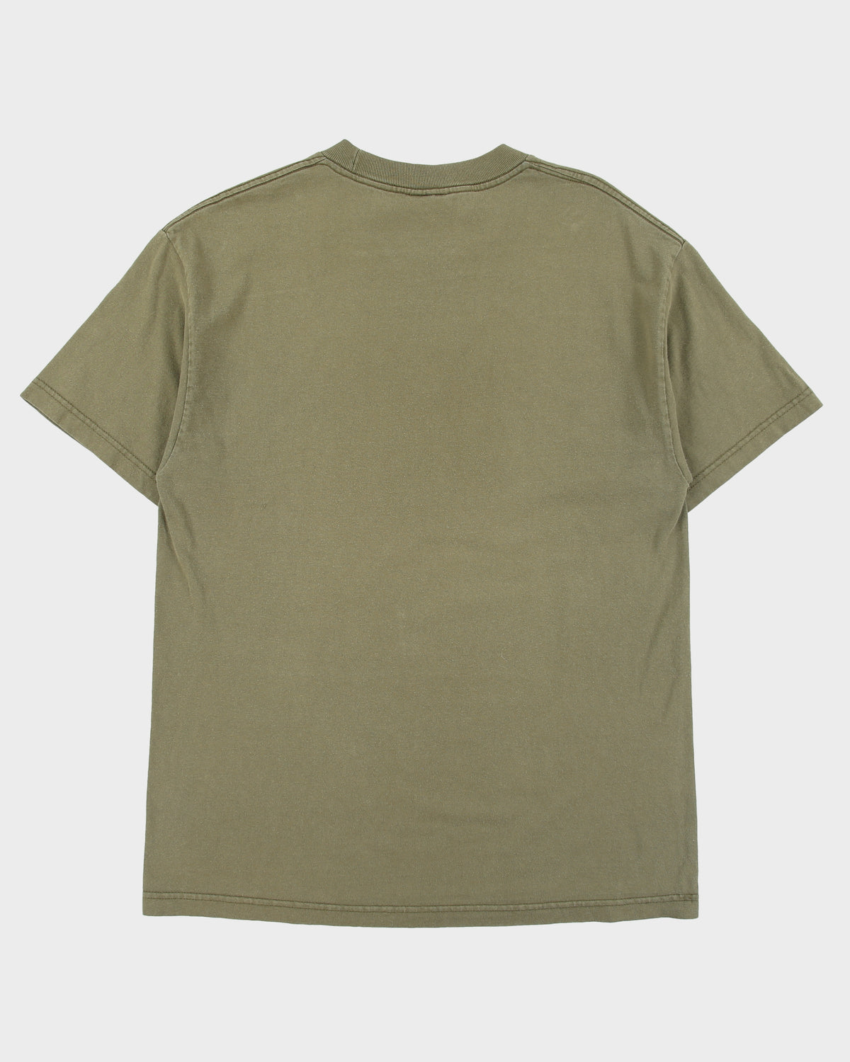 Vintage 1990s South River Khaki Heavyweight Made In USA Crewneck T-Shirt - L