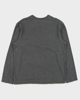 Vintage Y2K 00s Roots 73 Athletics Heavyweight Layered Long Sleeve Crewneck T-Shirt - M