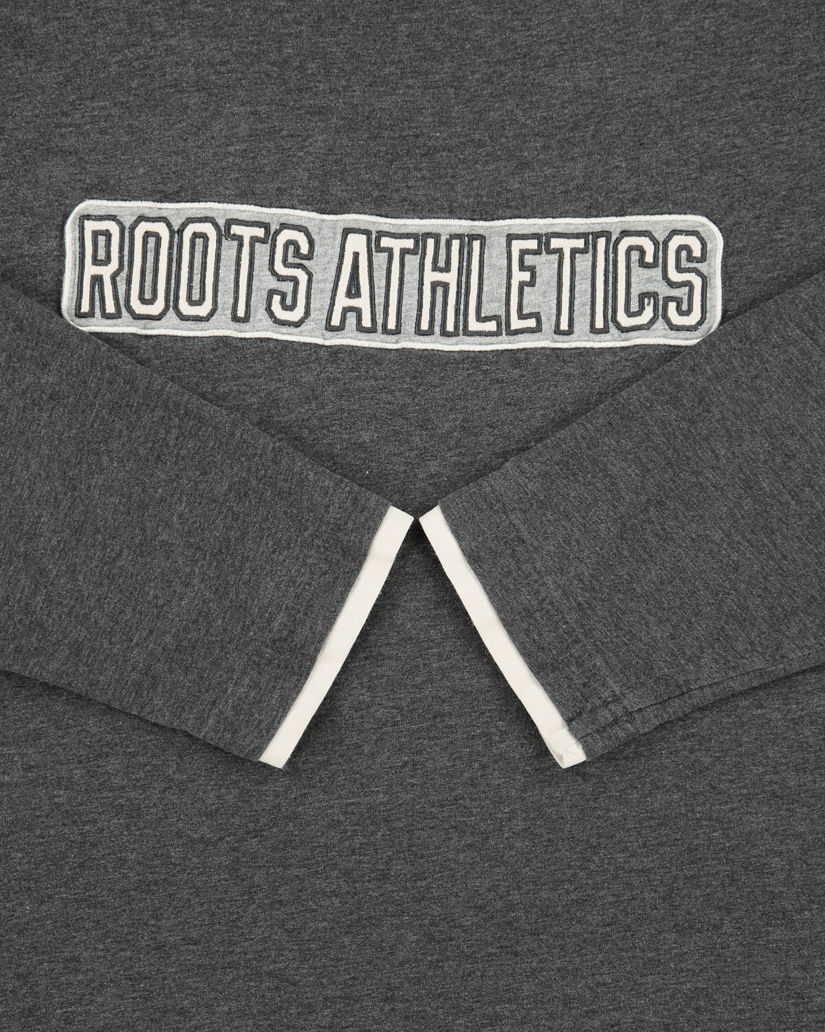 Vintage Y2K 00s Roots 73 Athletics Heavyweight Layered Long Sleeve Crewneck T-Shirt - M