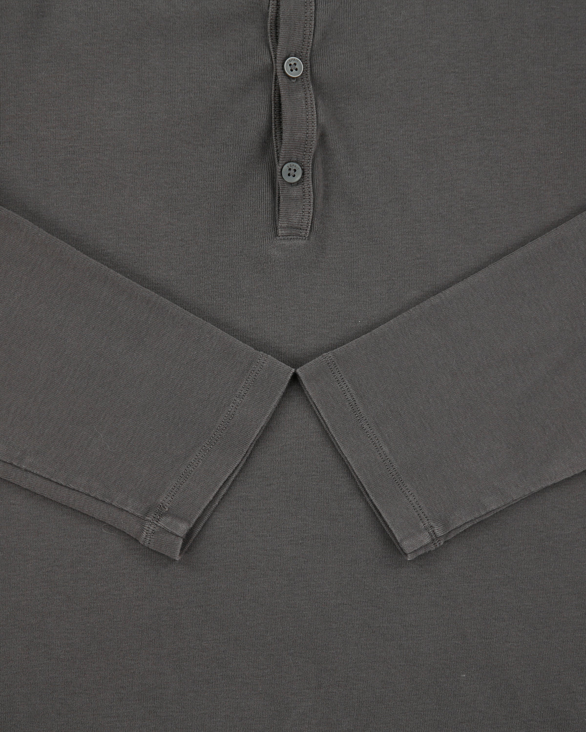 Vintage Y2K 00s Esprit Heavyweight Long Sleeve Crewneck Henley T-Shirt - XXL