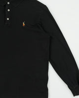 Vintage Polo Ralph Lauren Classic Fit Long Sleeve Polo Shirt - M