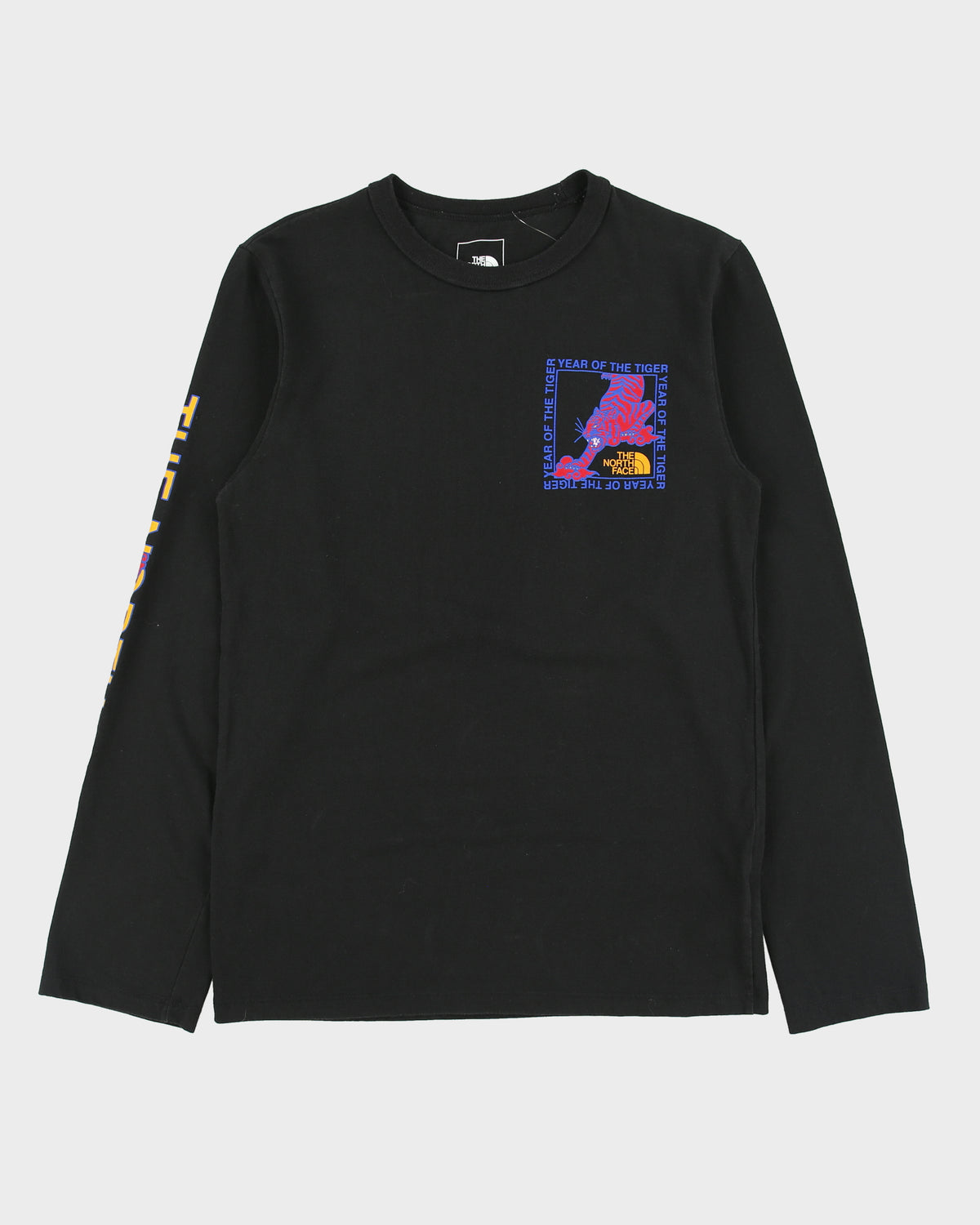 The North Face Year Of The Tiger Heavyweight Recycled Long Sleeve Crewneck T-Shirt - XS