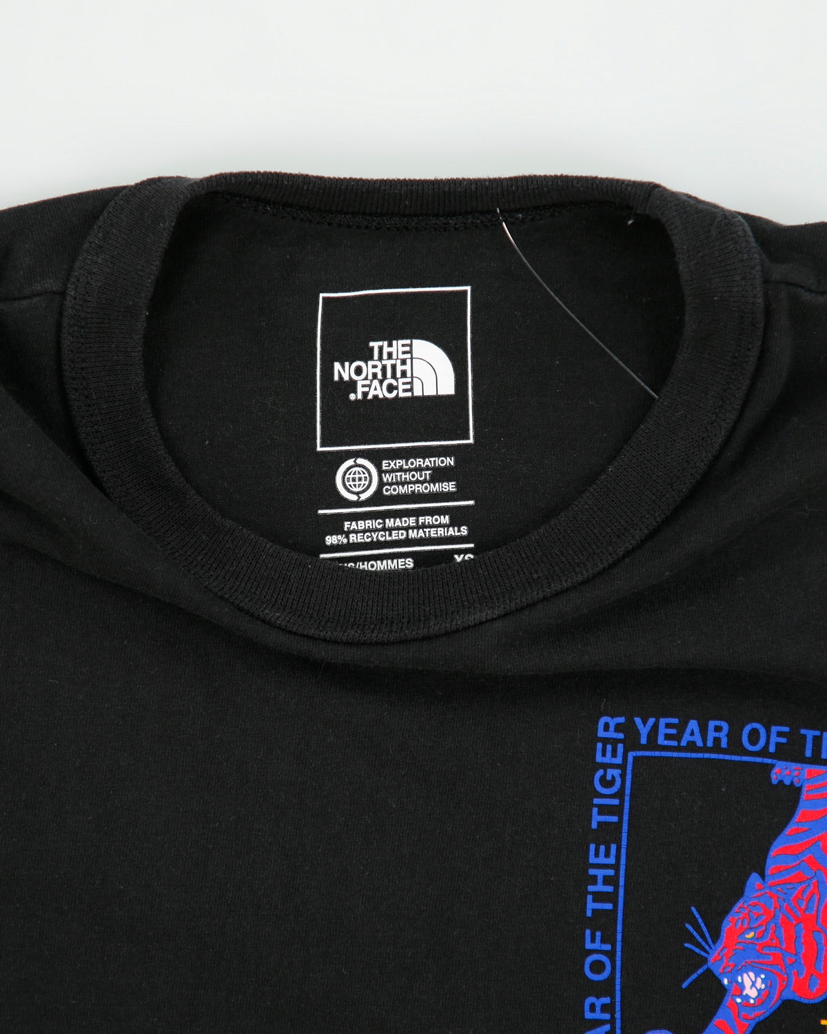 The North Face Year Of The Tiger Heavyweight Recycled Long Sleeve Crewneck T-Shirt - XS
