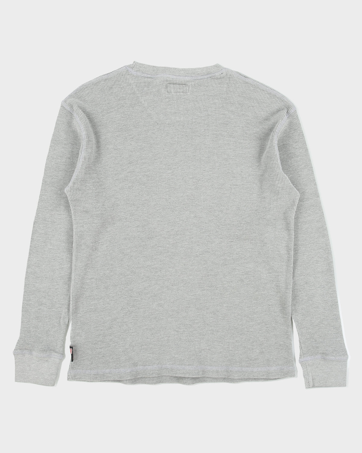 Vintage Y2K 00s Mecca Jeans Co. Heavyweight Long Sleeve Crewneck Waffle T-Shirt - L
