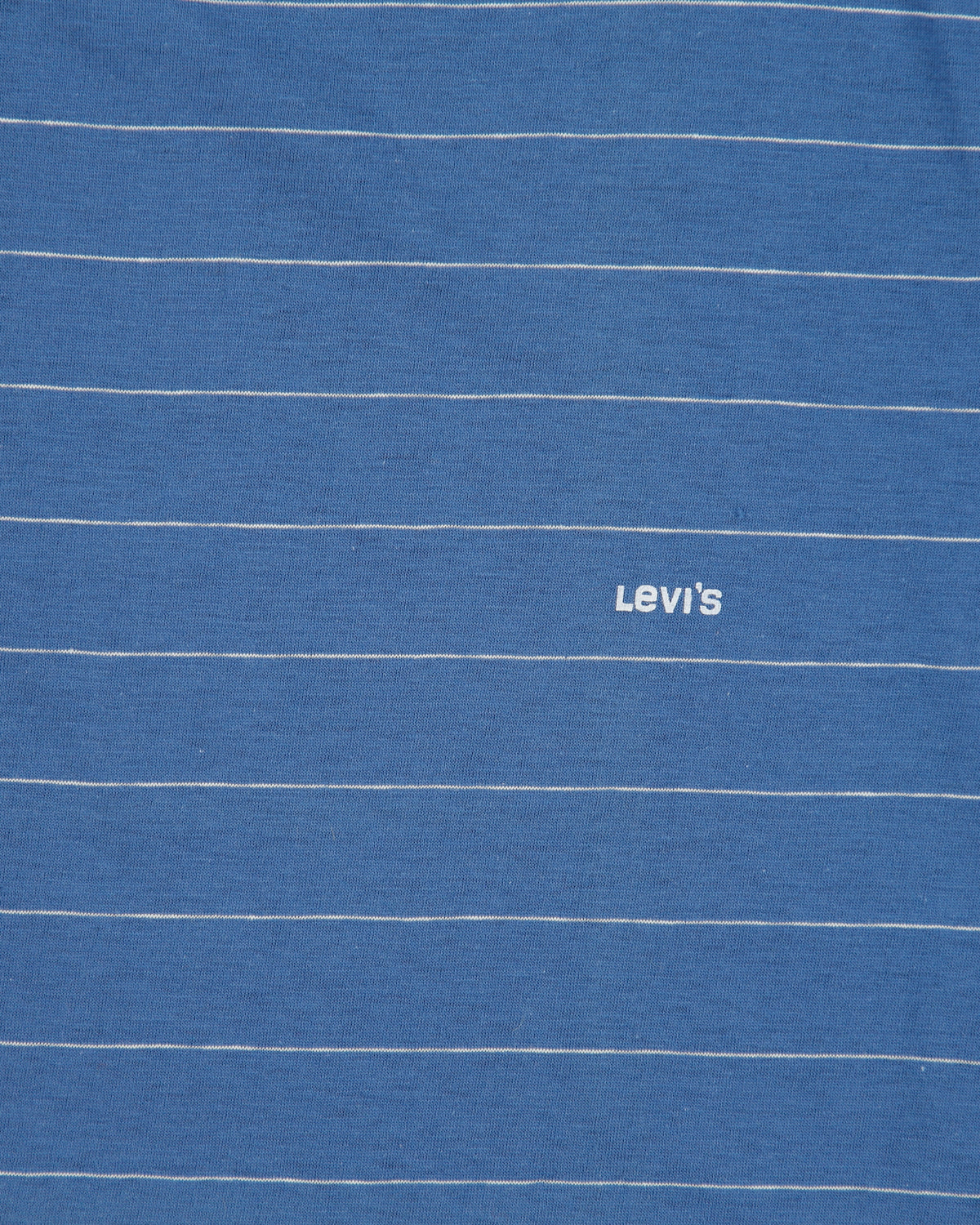 DS Vintage 1990' Levi's Red Batwing Made In Italy Striped Single Stitch Crewneck T-Shirt - L
