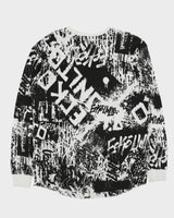 Vintage Y2K 00s Ecko UNLTD AOP Crewneck Long Sleeve Waffle T-Shirt - XL