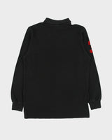 Vintage Y2K 00s Polo Ralph Lauren Big Pony Custom Fit Long Sleeve Polo Shirt - M