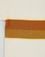 DSWT Vintage 1980s Benetton Striped Made In Italy Single Stitch Short Sleeve Polo Shirt - XS
