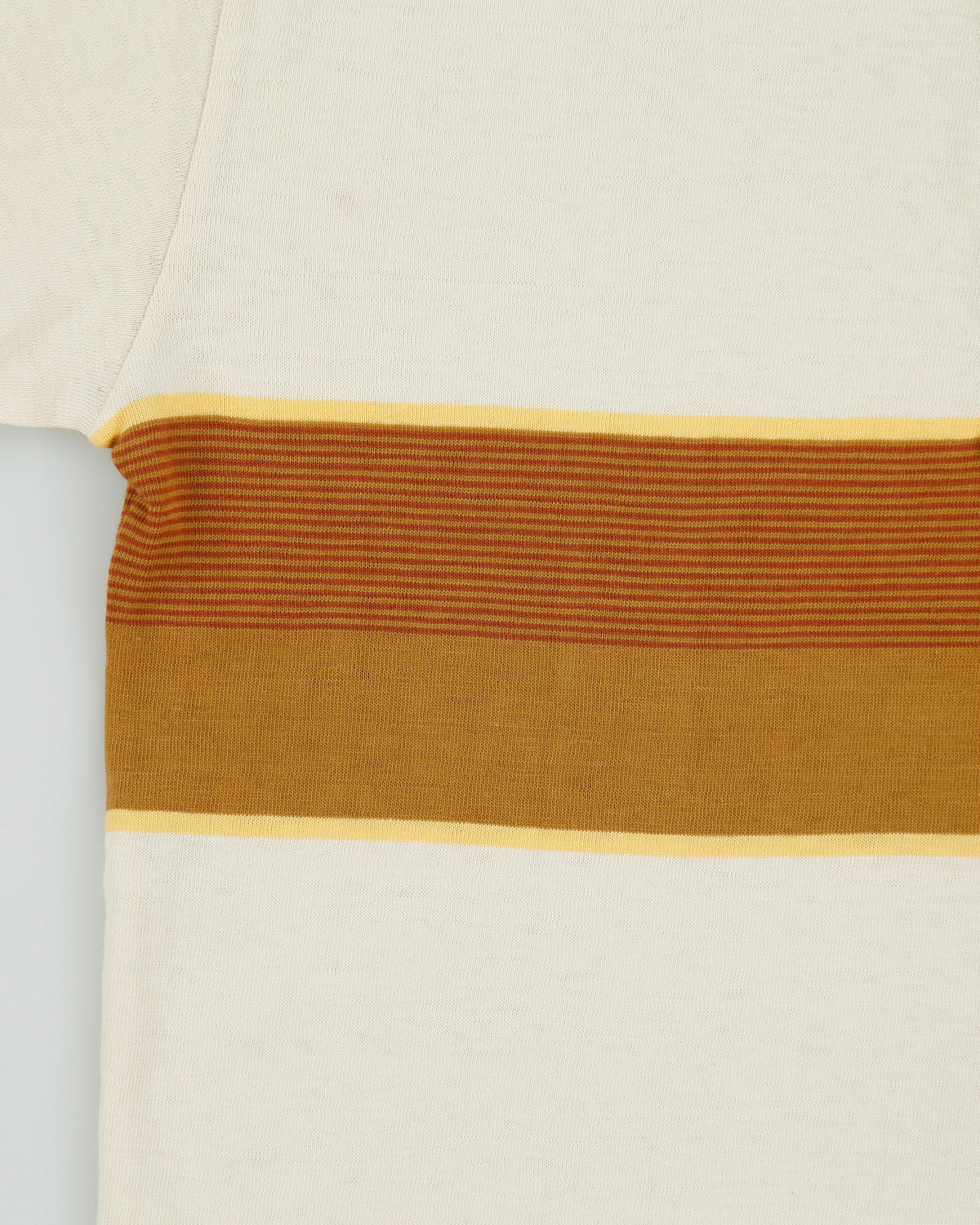 DSWT Vintage 1980s Benetton Striped Made In Italy Single Stitch Short Sleeve Polo Shirt - XS