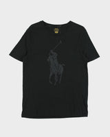 Vintage Polo Ralph Lauren Big Pony Single Stitch Custom Slim Fit Crewneck T-shirt - L