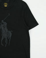 Vintage Polo Ralph Lauren Big Pony Single Stitch Custom Slim Fit Crewneck T-shirt - L