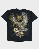 Vintage Y2K 00s TG Heavyweight Gothic Crewneck T-Shirt - L