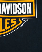 Vintage Harley Davidson Himalayan Chandigarh India Heavyweight Bravado Crewneck T-Shirt - XL