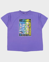 Vintage 1992 Pacific National Exhibition Heavyweight Made In Canada Single Stitch Crewneck T-Shirt - L