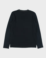 Vintage Puma Heavyweight Embroidered Long Sleeve Crewneck Waffle T-Shirt - S