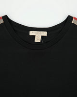 Vintage Burberry Brit Nova Check Pima Cotton Single Stitch Crewneck T-Shirt - XL